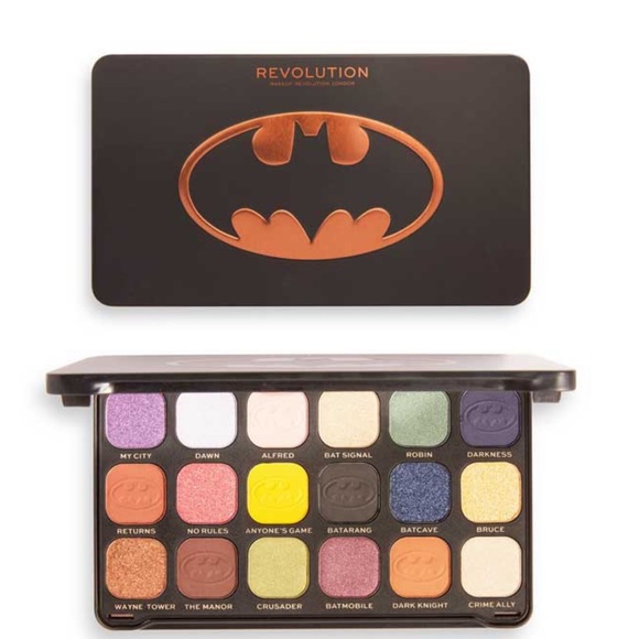 Makeup Revolution Other - NWOT BATMAN EYESHADOW PALETTE COLLECTION (REVOLUTION)